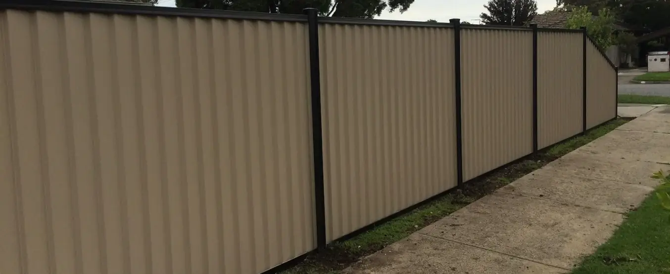 Colorbond featured fence
