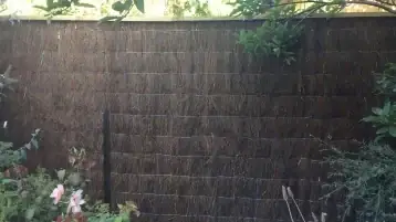 Brush fence project