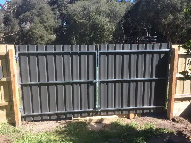 Colorbond fence